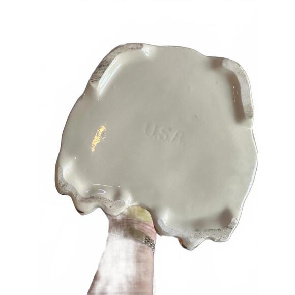 Vintage Ceramic Winking Owl cookie jar- RARE Shawnee Pottery - Picture 8 of 8